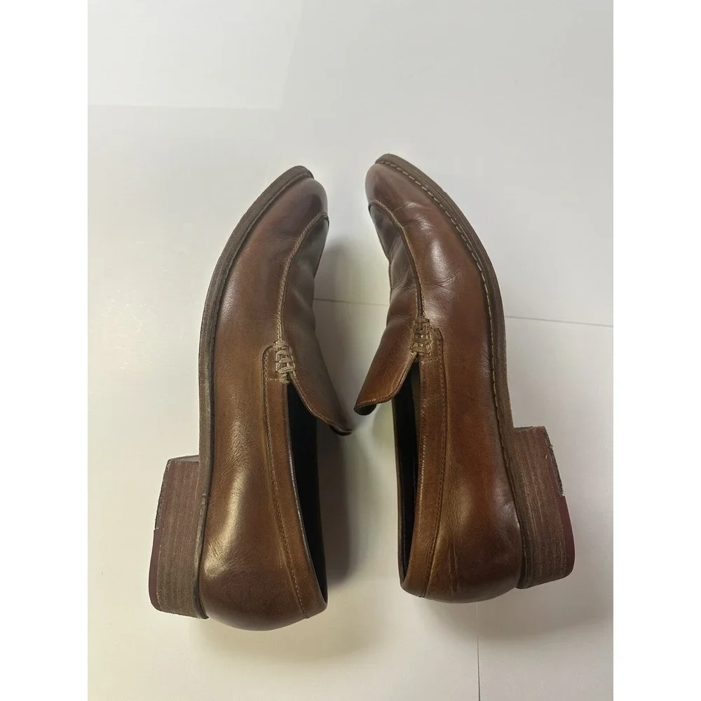 Cole Haan Men's Brown Leather Loafers C09305 Men's Size 9 M Slip On